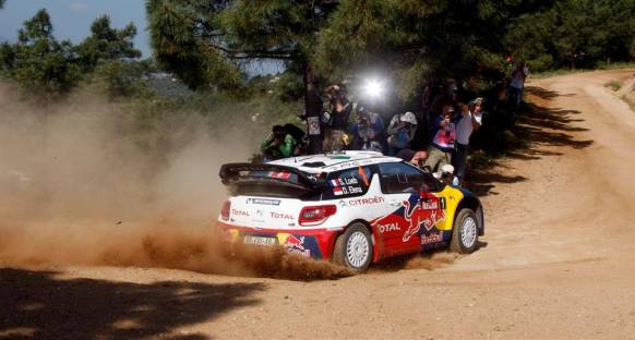 Loeb İtalya Rallisinde ilk günü lider tamamladı