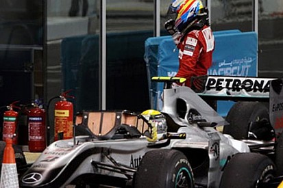 Ferrari'nin hatası üzerine