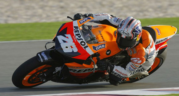 Rossi döndü ve en hızlı Pedrosa