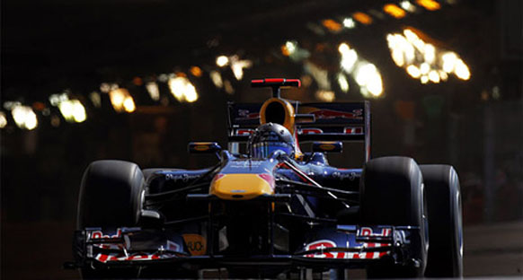 Vettel kazanamamasına rağmen puan almaktan dolayı mutlu