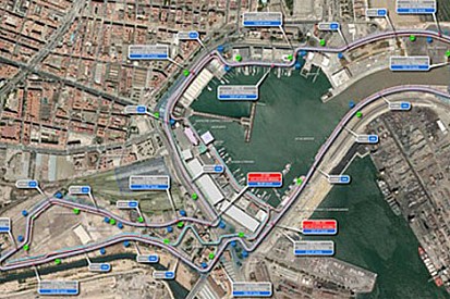 Whiting, Valencia cadde pistini beğendi
