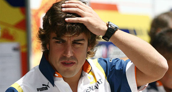 Alonso Renault'dan umutlu