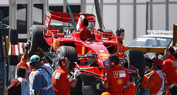 Ferrari pilotları hafta sonu için iyimser