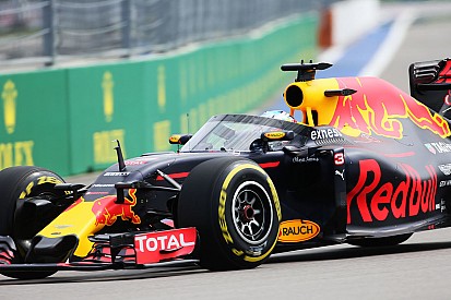 Il parabrezza della Red Bull ha debuttato nelle libere di Sochi