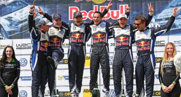 WRC: Ogier'li Volkswagen Almanya'da ilk kez kazandı