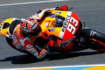 Fransa'da pole pozisyonu Marquez'in