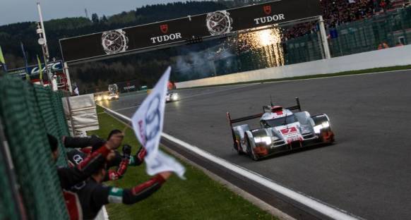 Audi Spa'da ikide iki yaptı