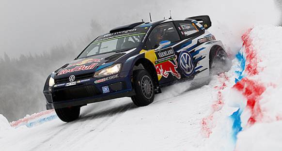 İsveç Rallisi'nde kazanan Ogier