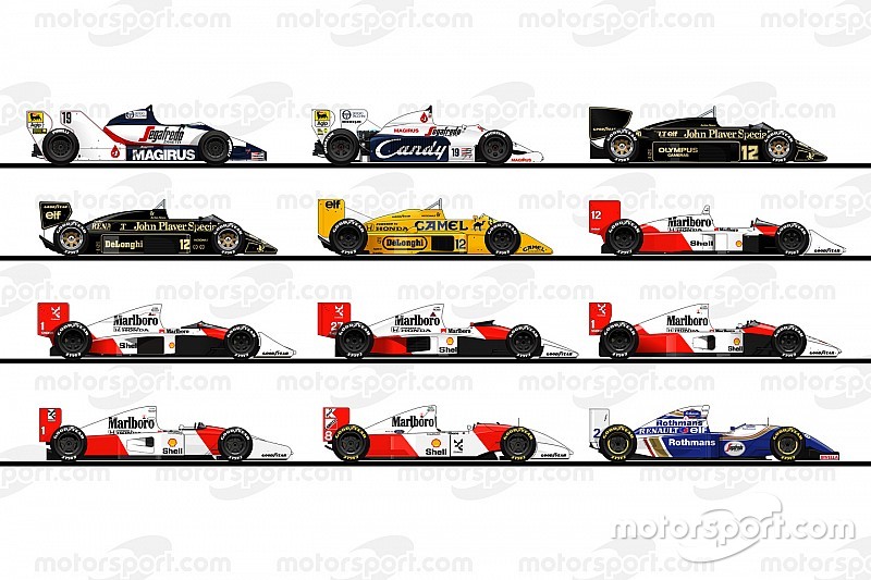 Un ricordo di Ayrton Senna: ecco tutte le F.1 della sua carriera