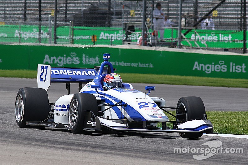 Dean Stoneman conquista la prima vittoria in Indy Lights
