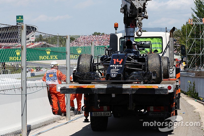 McLaren-Honda achterhaalt oorzaak van DNF Alonso in Spanje