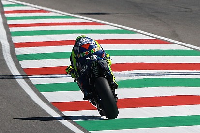 Valentino Rossi mit der Pole von Mugello