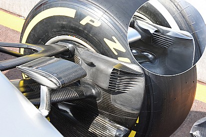Tech update: Opnieuw nieuwe brake duct op Mercedes W07