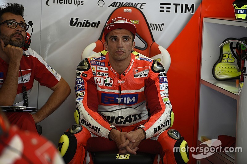 Iannone moet in Assen als laatste starten na crash met Lorenzo