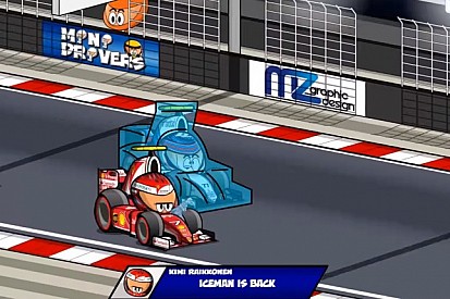 Megérkezett a Bahreini Nagydíj humoros összefoglaló videója: Raikkönen fagyaszt!