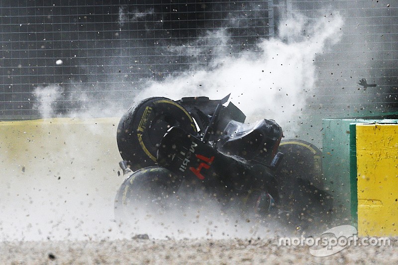Alonso kreeg 46G te verwerken tijdens crash in Melbourne