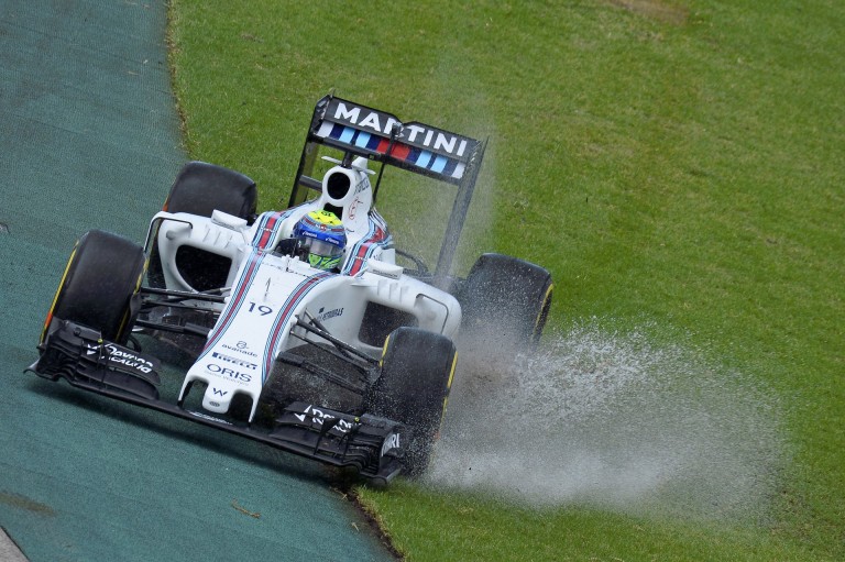 A Williams is rendesen elázott az ausztrál esőben