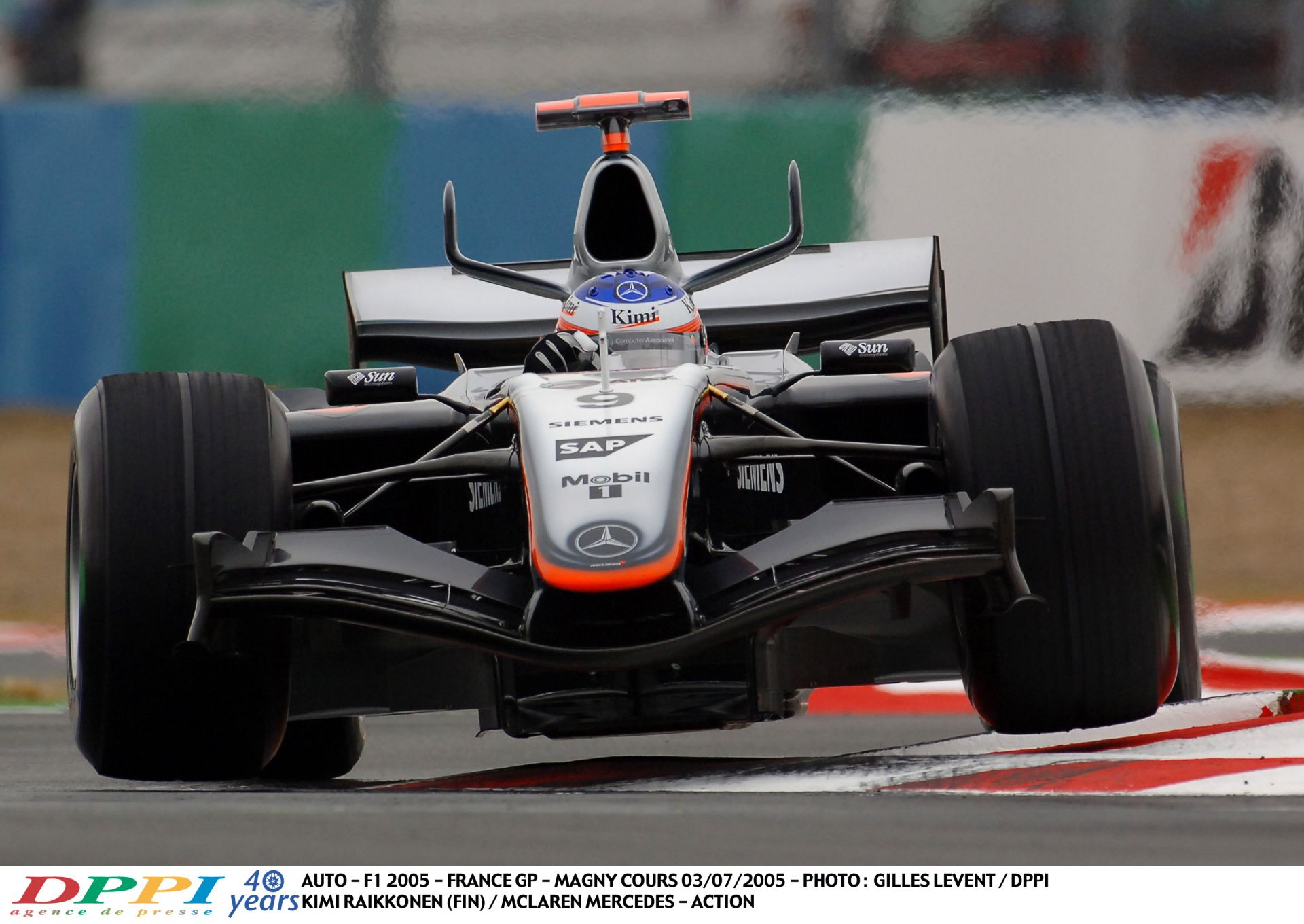 Raikkönen szinte már repül a McLarennel: 2005, Francia Nagydíj