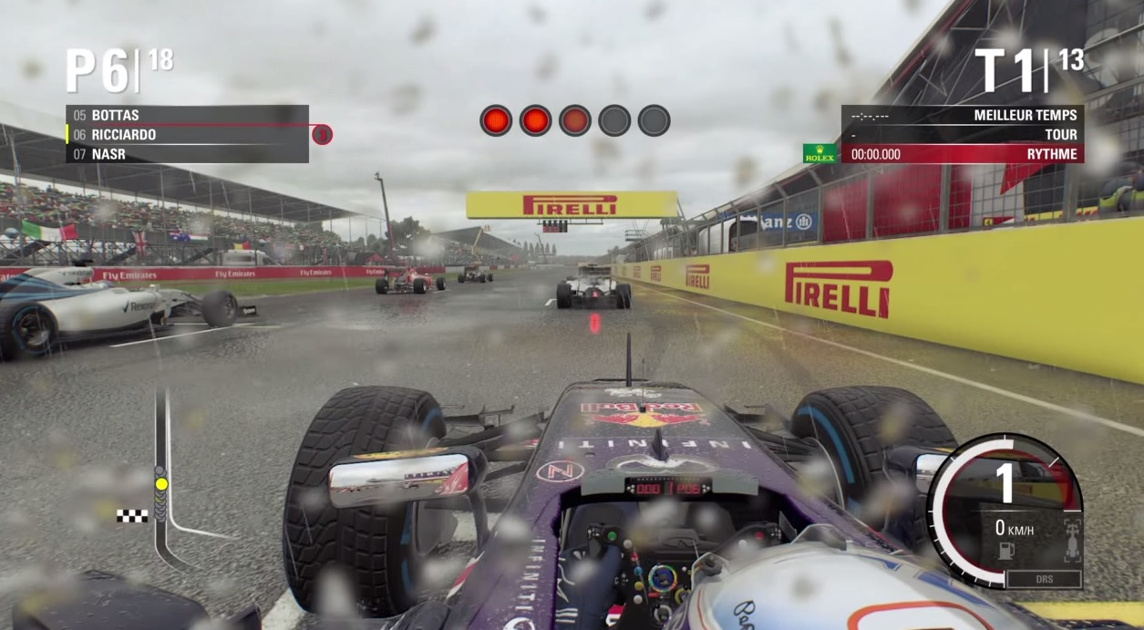 F1 2015: Egy verseny Ricciardóval a nagyon esős Silverstone-ban! A JÁTÉK!
