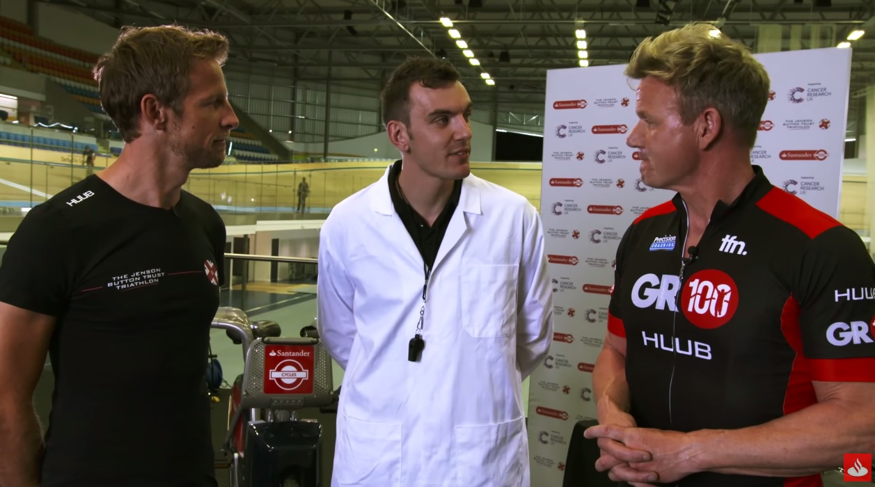 Jenson Button Vs. Gordon Ramsay