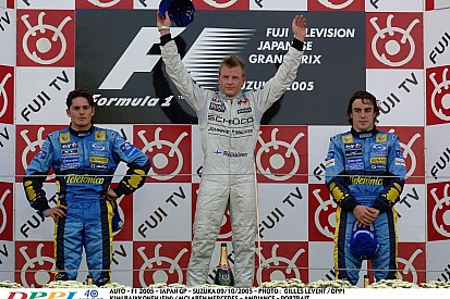 Raikkonen élete formájában volt a 2005-ös suzukai futamon: végre jó jelek az F14T felől