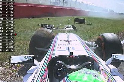 Videón Massa balesete az első edzésről: belátta, hogy ő hibázott