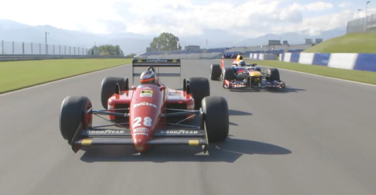 Videón Sebastian Vettel első F1-es Ferraris köre a Red Bull Ringen!