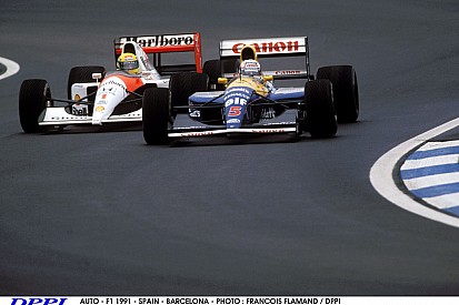 Ayrton Senna híres csatája Nigel Mansell ellen – 1991, Spanyolország