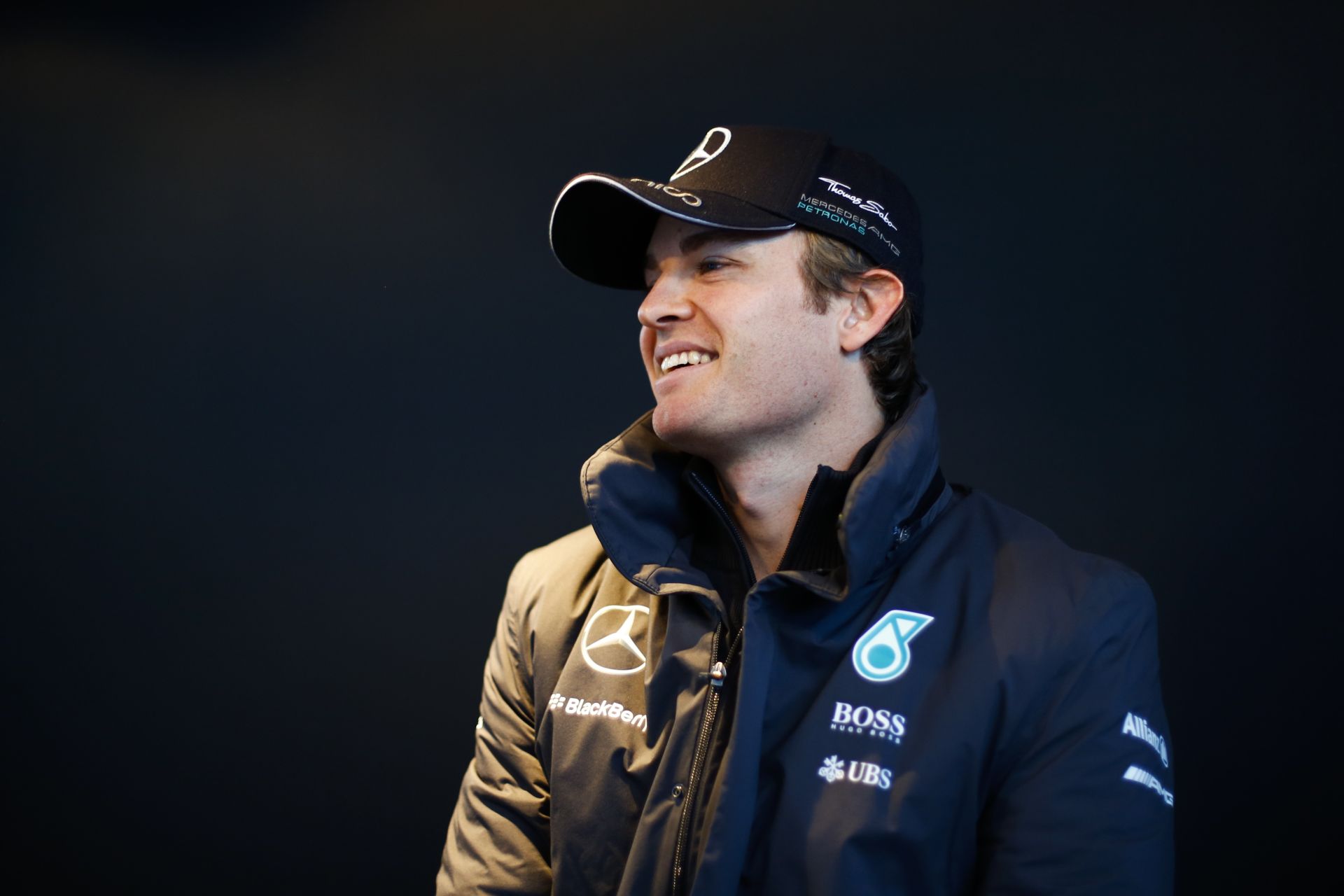 Rosberg kutyával készül fel az apai feladatokra