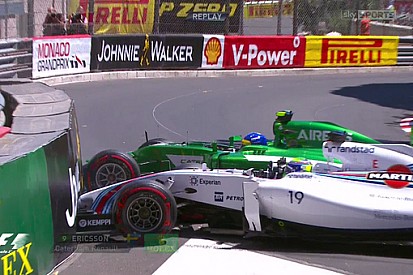Ericsson kitette Massát a monacói időmérőről: taps járt az ügyetlen svédnek