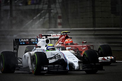 Kínai Nagydíj 2014: Így nyomta Raikkönen az esős időmérő edzésen