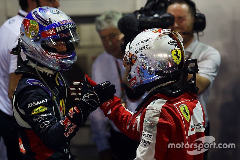 Vettel aceptaría a Ricciardo como compañero en Ferrari