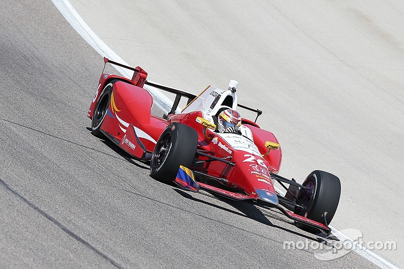 Erste IndyCar-Pole-Position für Carlos Munoz