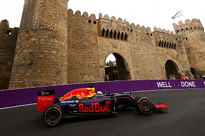Ricciardo no esperaba estar en la primera fila en Bakú