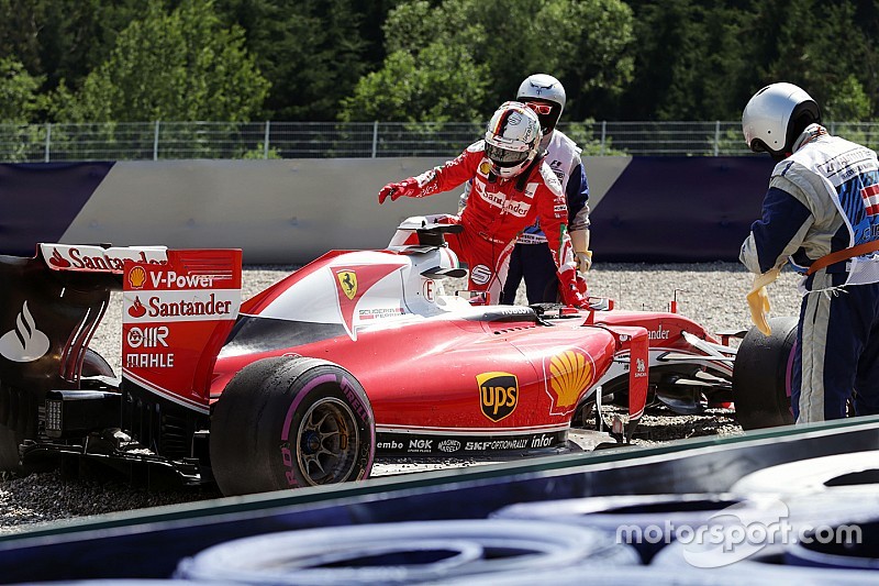 Ferrari: Vettel ha commesso un errore col ripartitore di frenata