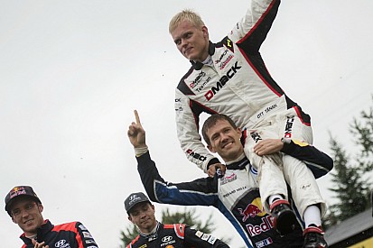 Rally di Polonia: a fine gara bell'omaggio dei piloti WRC a Ott Tanak!