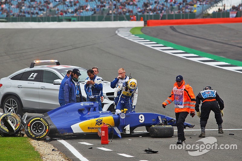 Ericsson trasladado al hospital tras su accidente