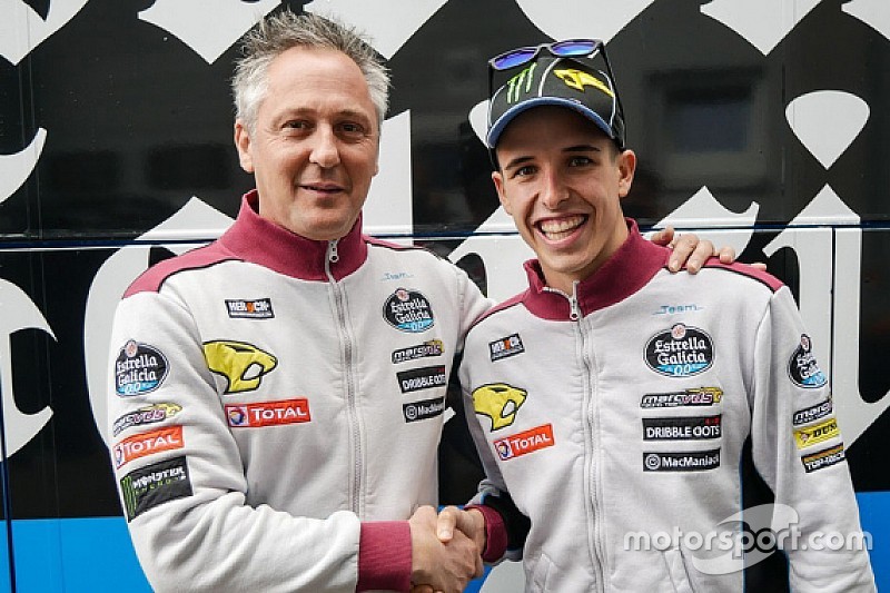 Alex Márquez seguirá una temporada más en el Marc VDS de Moto2
