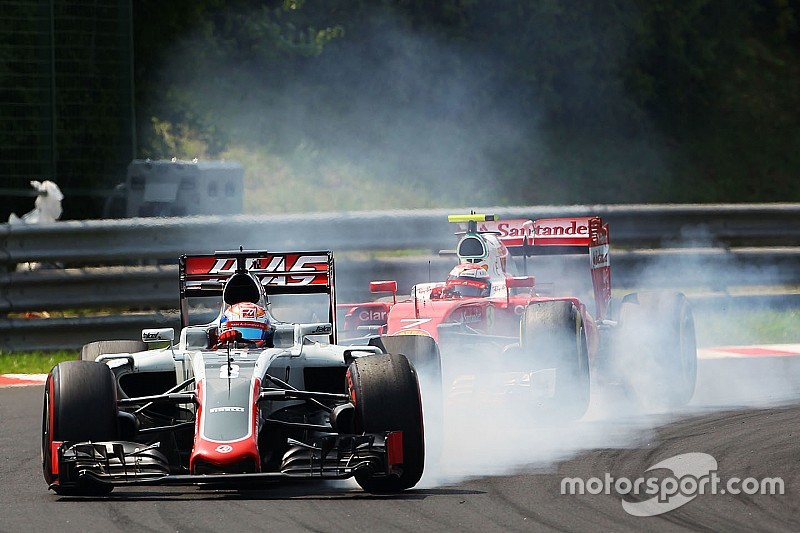La course de Grosjean s'est