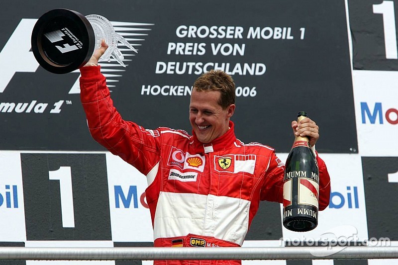Hoy hace 10 años: la última victoria de Schumacher en Hockenheim