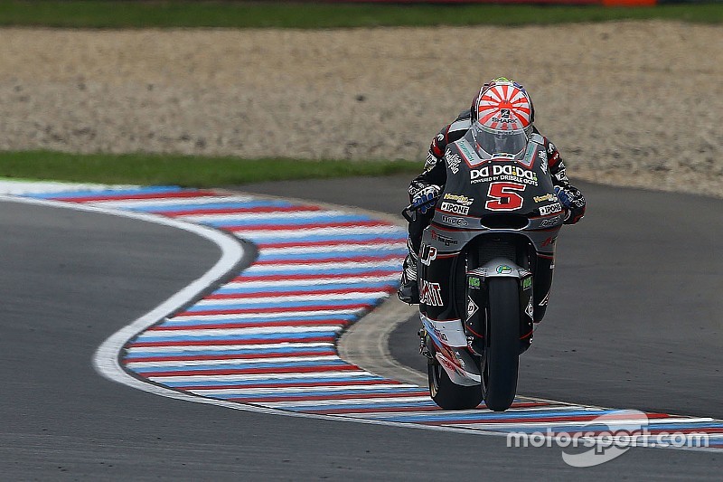 Johann Zarco centra la pole, ma che brivido per Luthi