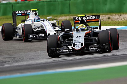 Sergio Pérez: "Eau Rouge no es tan difícil como solía ser"