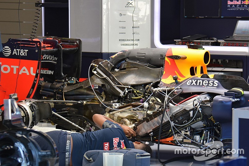 Breve análisis técnico: alerón trasero Red Bull RB12