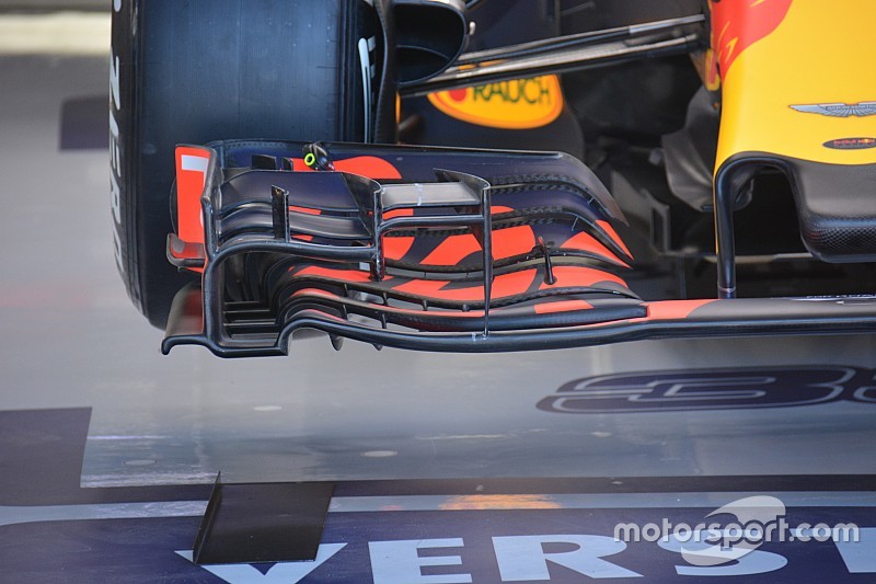 Tech update: Red Bull test nieuwe voorvleugel op Spa