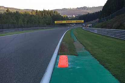 Formel 1 in Spa: Neuer Randstein in Kurve 9