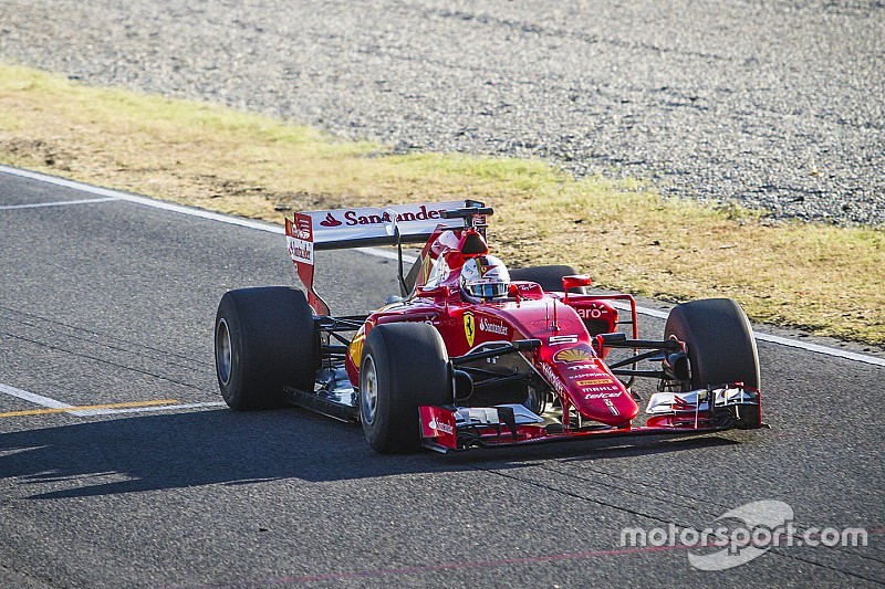 Vettel rondt tweedaagse bandentest op Barcelona af