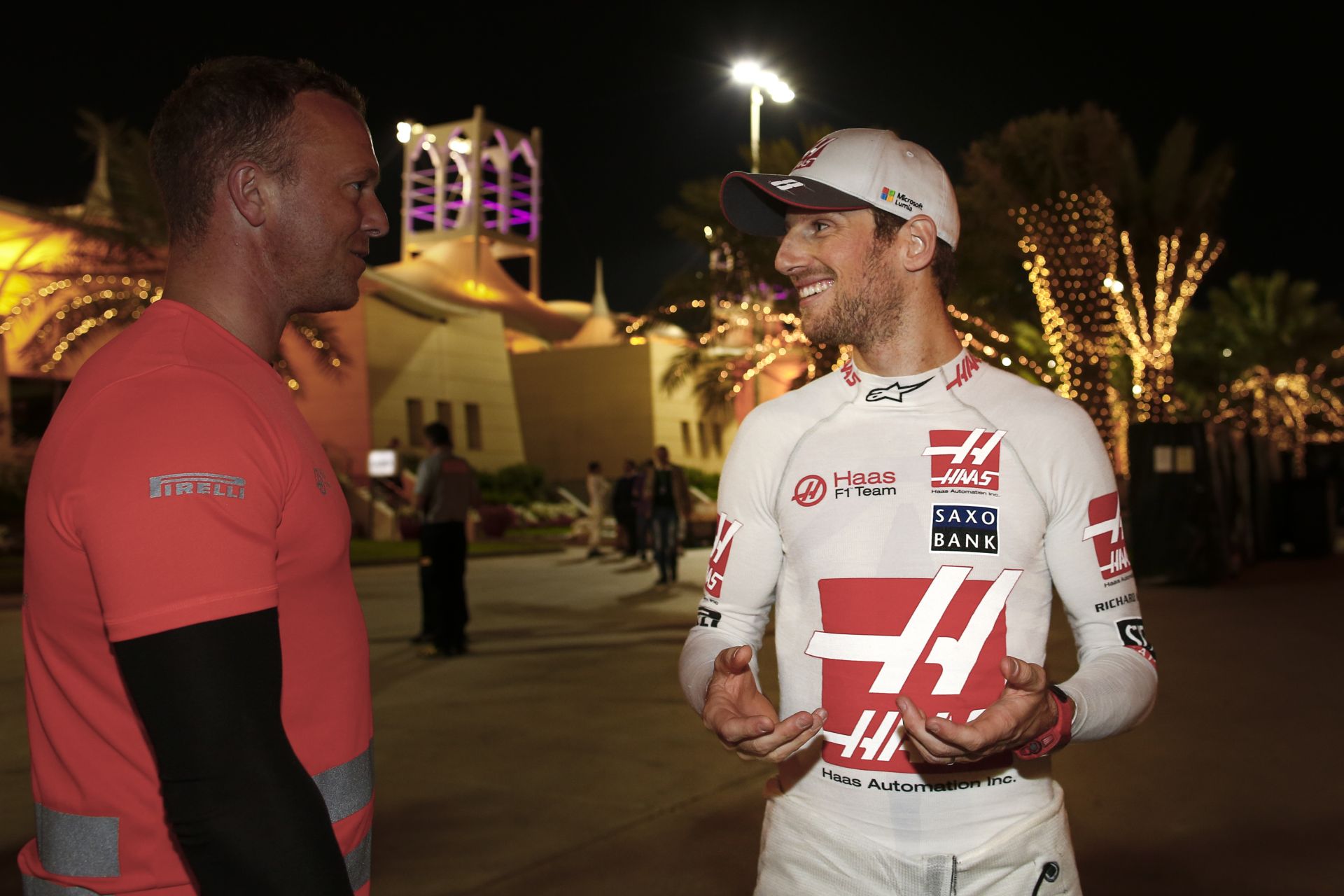 Grosjean bámulatos tortát kapott a 30. születésnapjára!