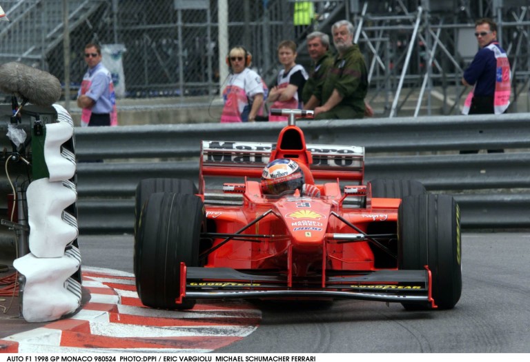 Schumacher és Stallone közel 20 évvel ezelőtt