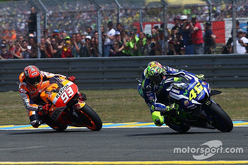 Marc Marquez verteidigt Valentino Rossi: Manöver war