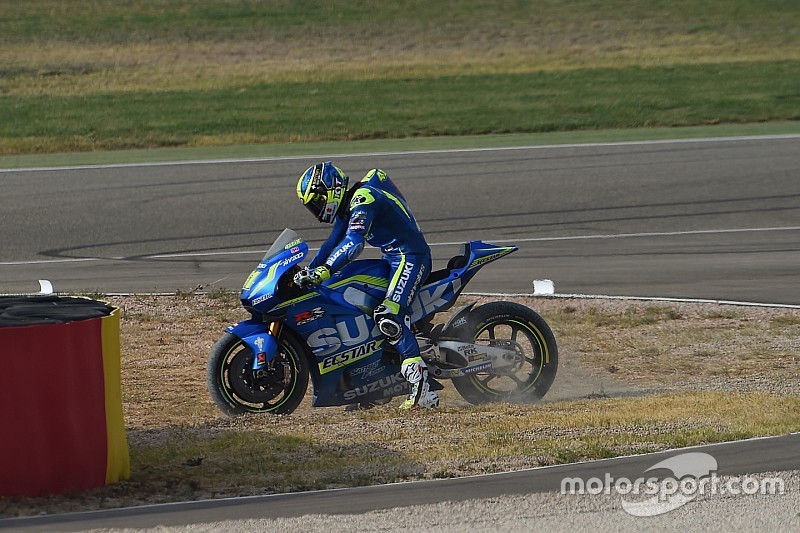 Espargaró carga contra Márquez por caerse con banderas amarillas